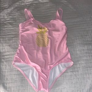 One piece bathing suit!